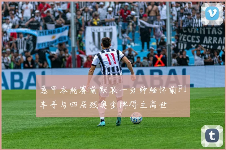 意甲本轮赛前默哀一分钟缅怀前F1车手与四届残奥金牌得主离世